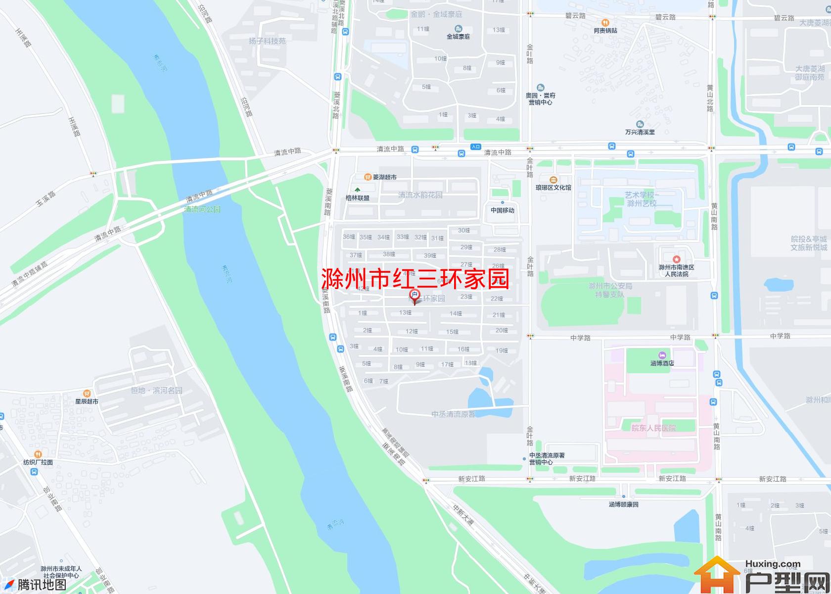 红三环家园小区 - 户型网