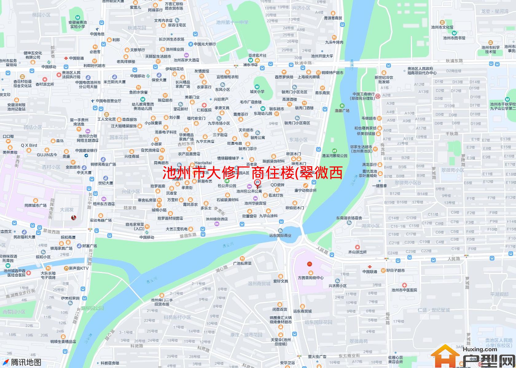 大修厂商住楼(翠微西路)小区 - 户型网