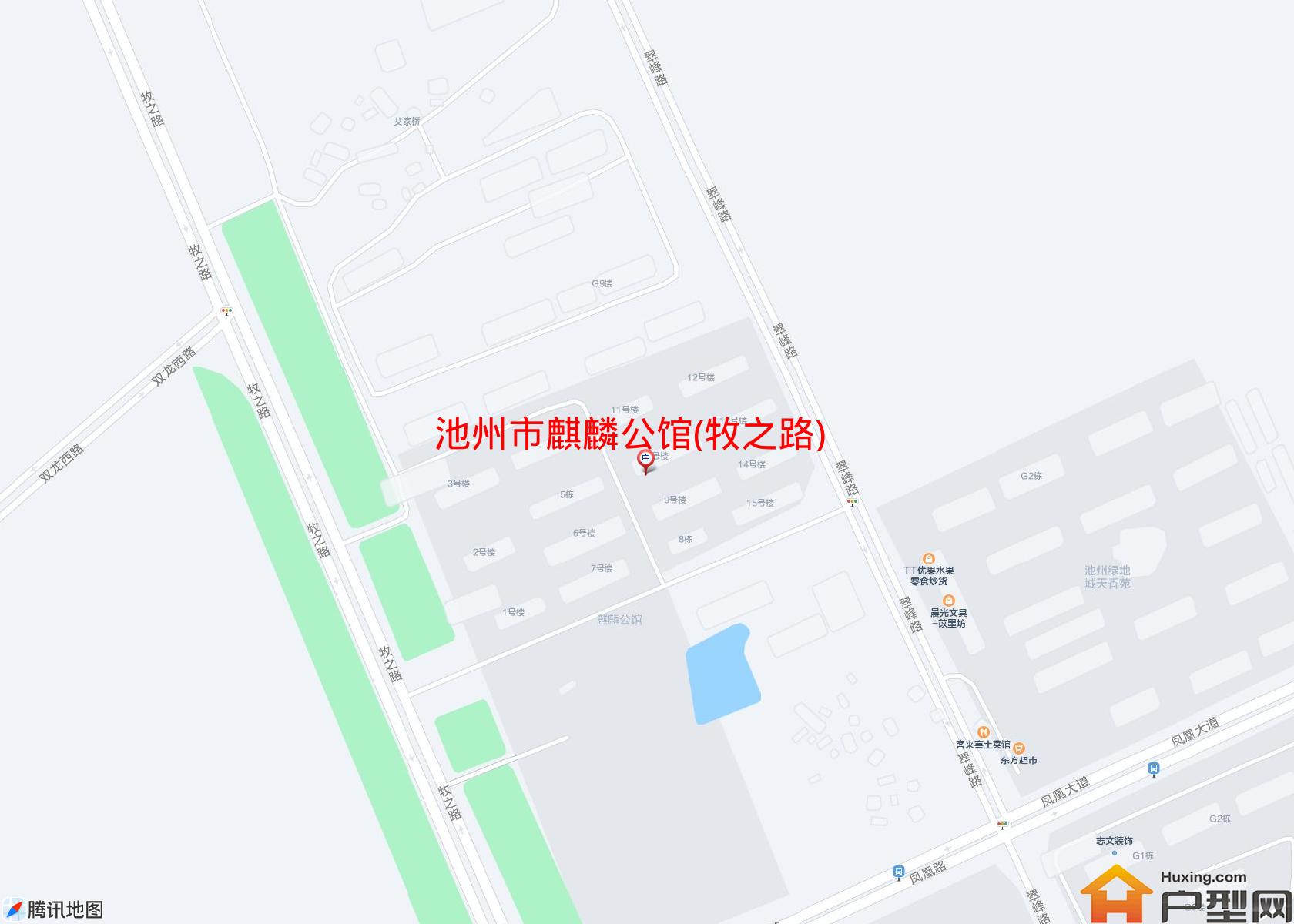 麒麟公馆(牧之路)小区 - 户型网