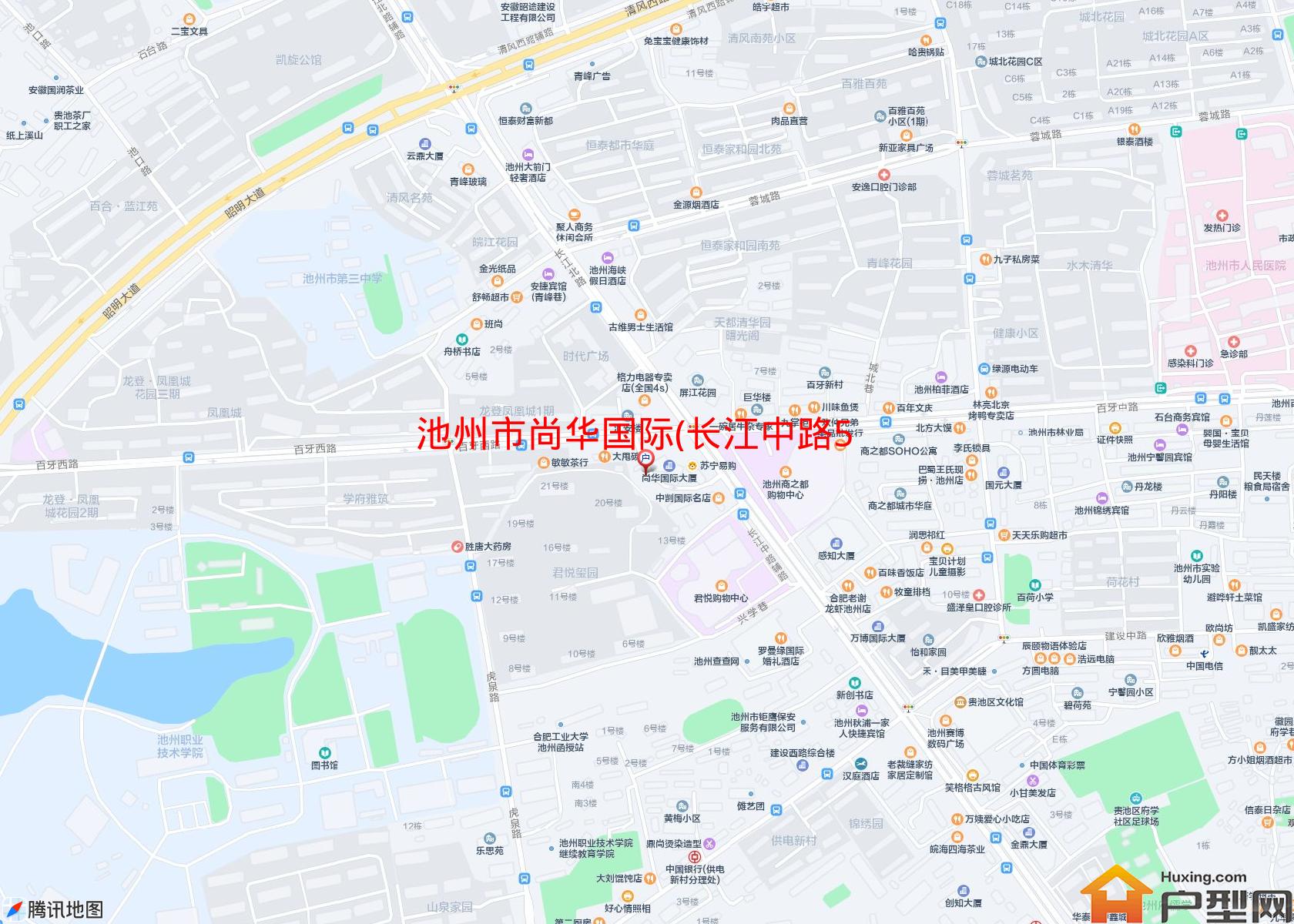 尚华国际(长江中路588号)小区 - 户型网