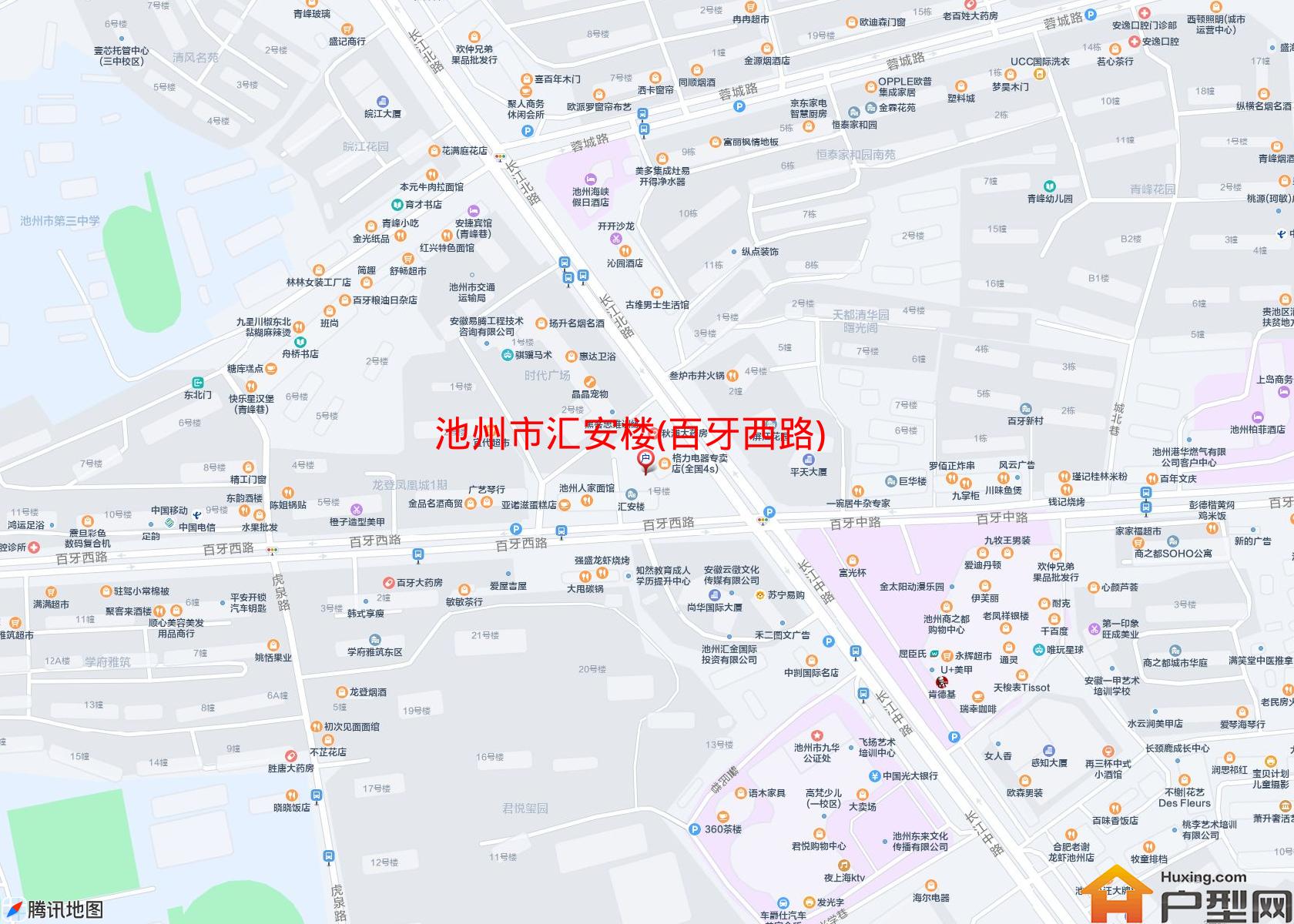 汇安楼(百牙西路)小区 - 户型网
