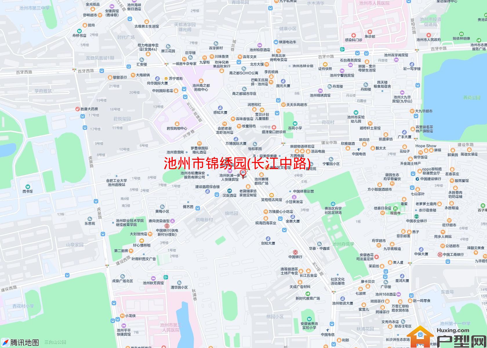 锦绣园(长江中路)小区 - 户型网