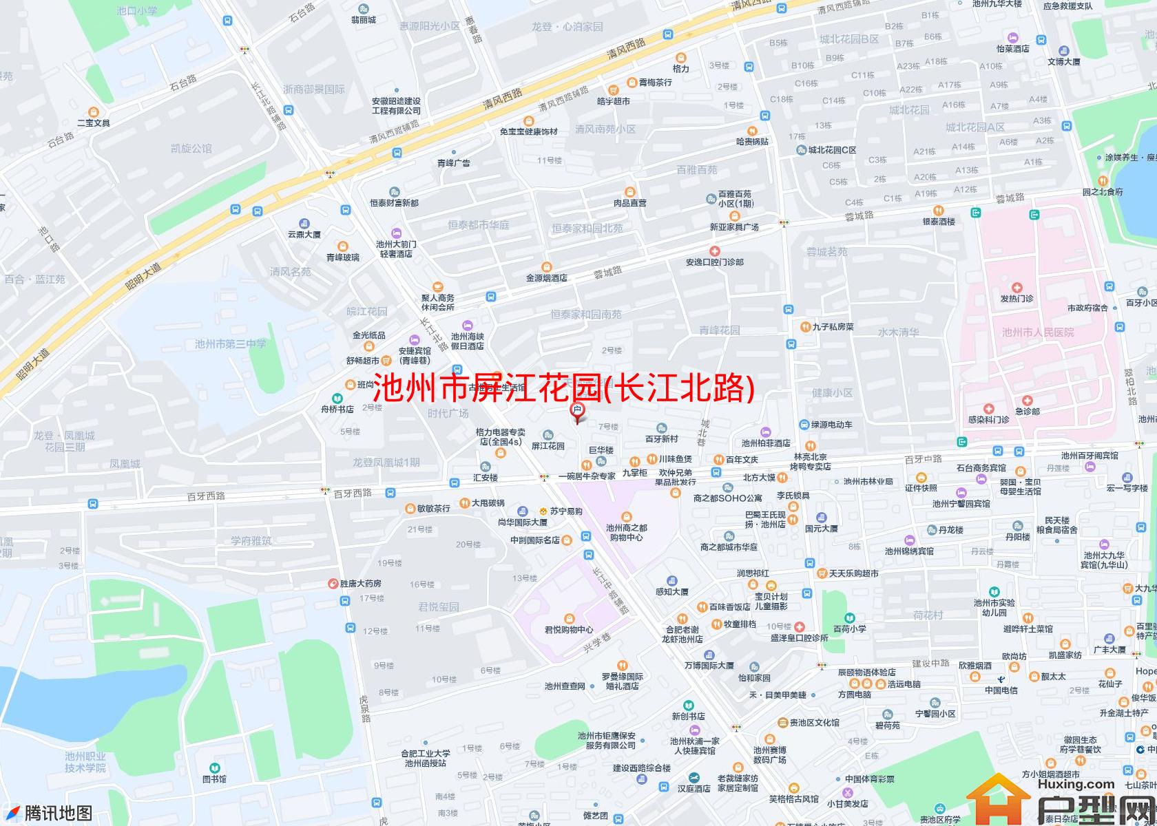屏江花园(长江北路)小区 - 户型网