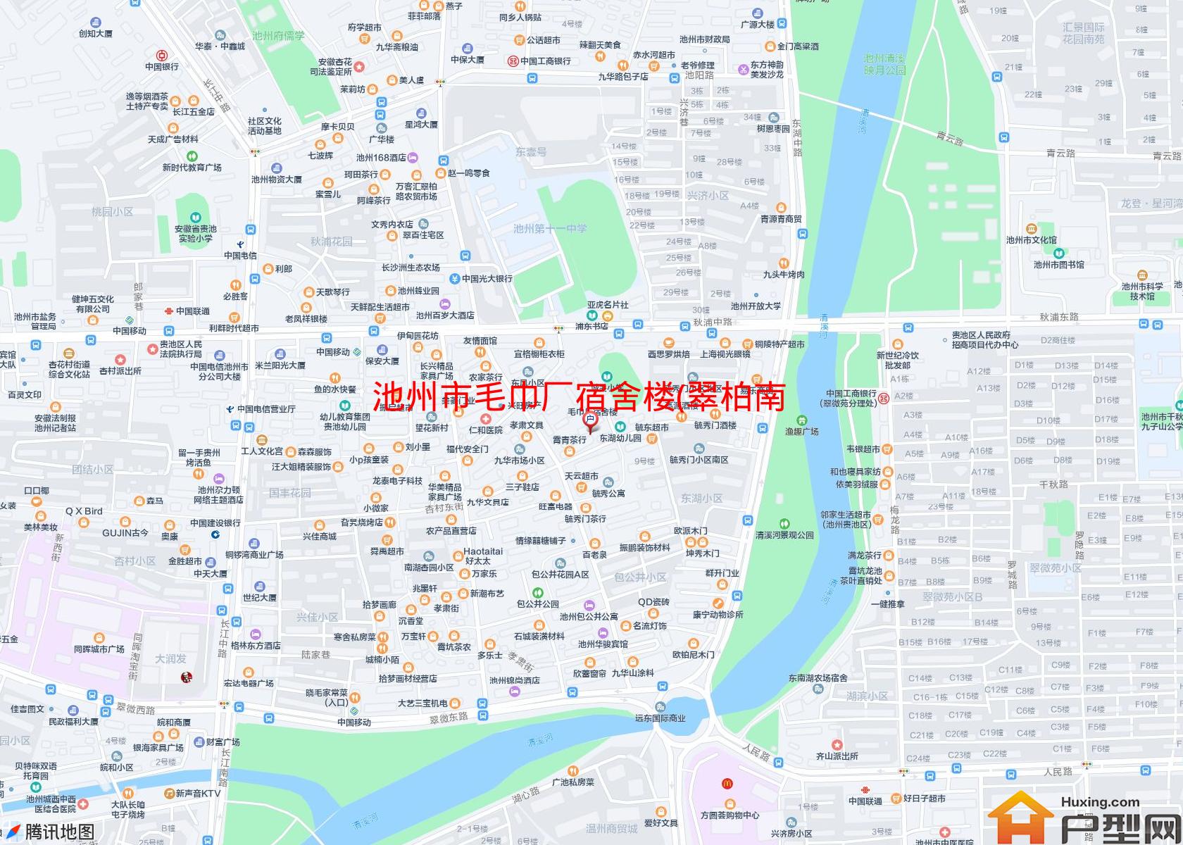 毛巾厂宿舍楼(翠柏南路)小区 - 户型网