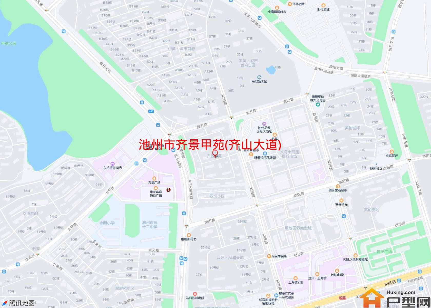 齐景甲苑(齐山大道)小区 - 户型网