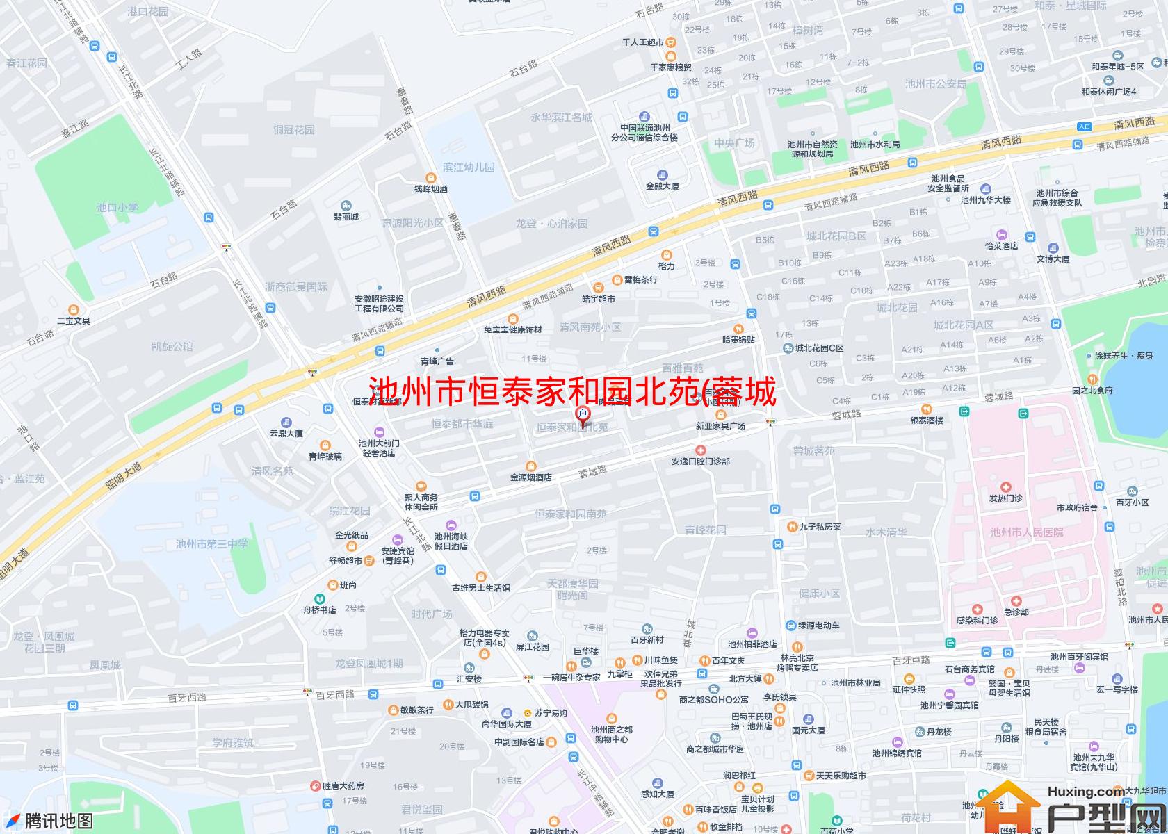 恒泰家和园北苑(蓉城路 )小区 - 户型网