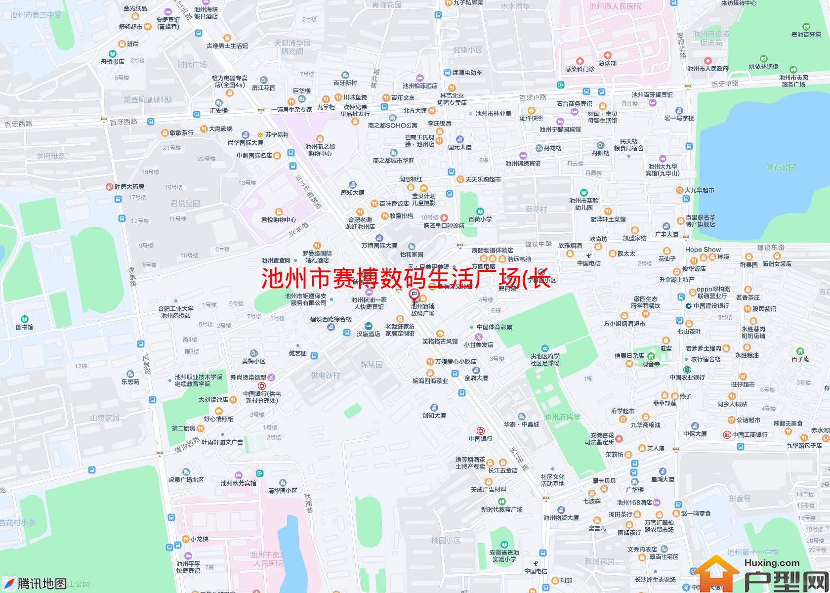 赛博数码生活广场(长江中路)小区 - 户型网