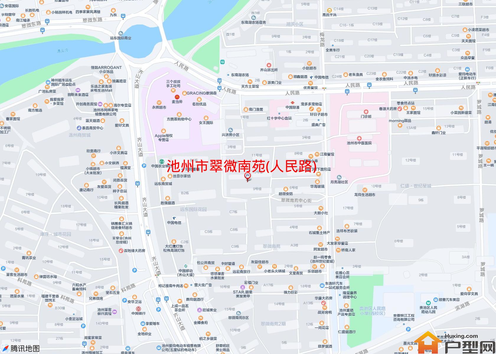 翠微南苑(人民路)小区 - 户型网