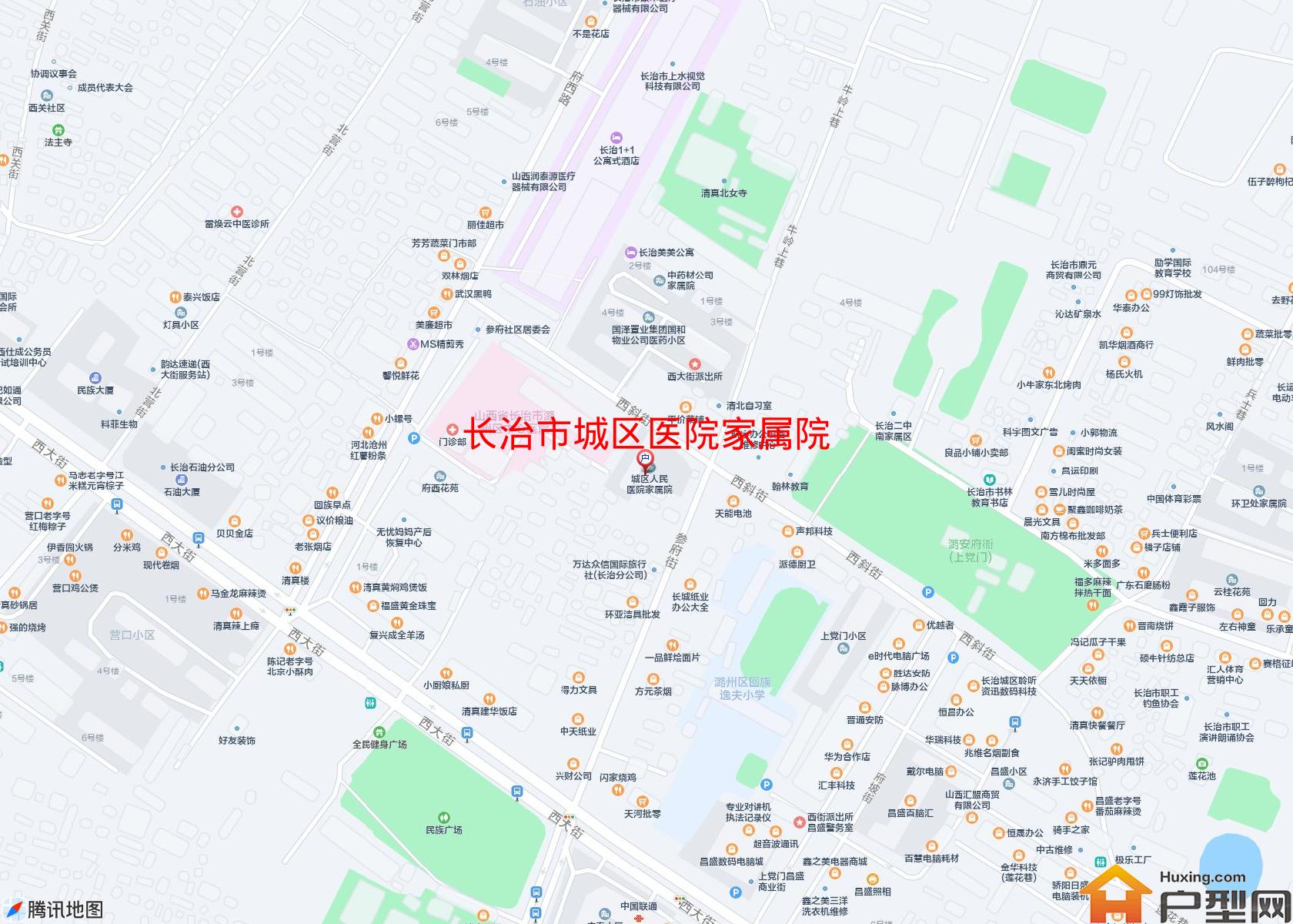 城区医院家属院小区 - 户型网