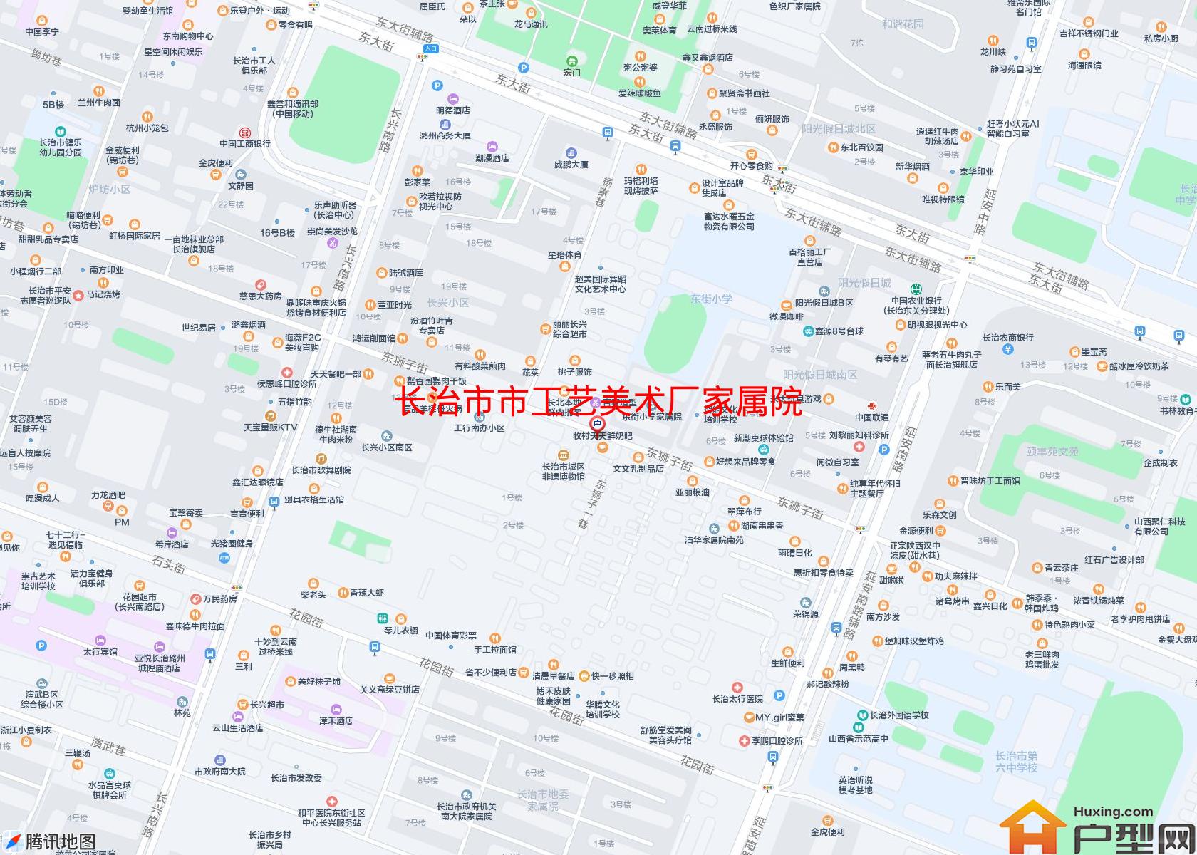 市工艺美术厂家属院小区 - 户型网