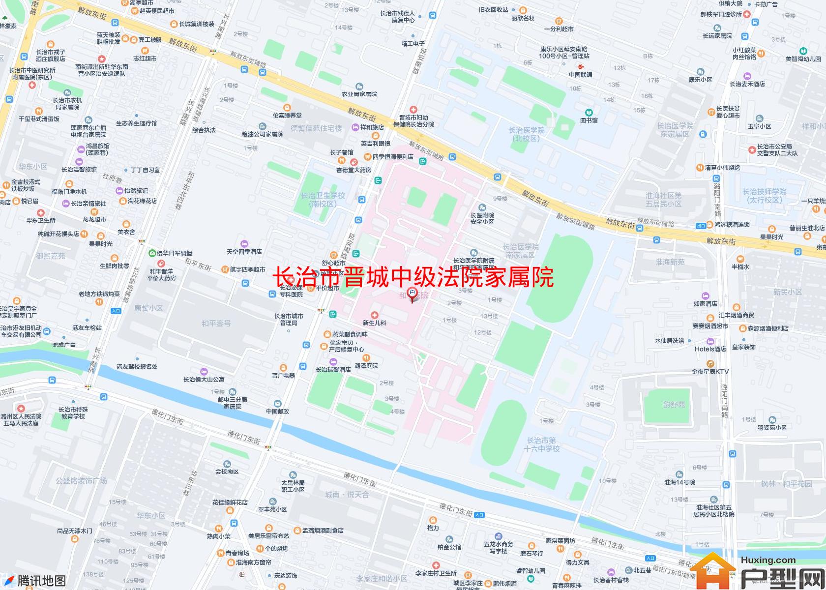 晋城中级法院家属院小区 - 户型网