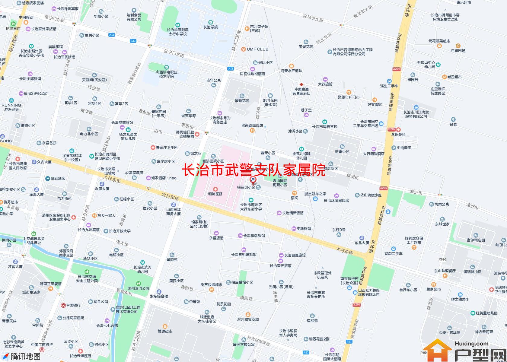 武警支队家属院小区 - 户型网