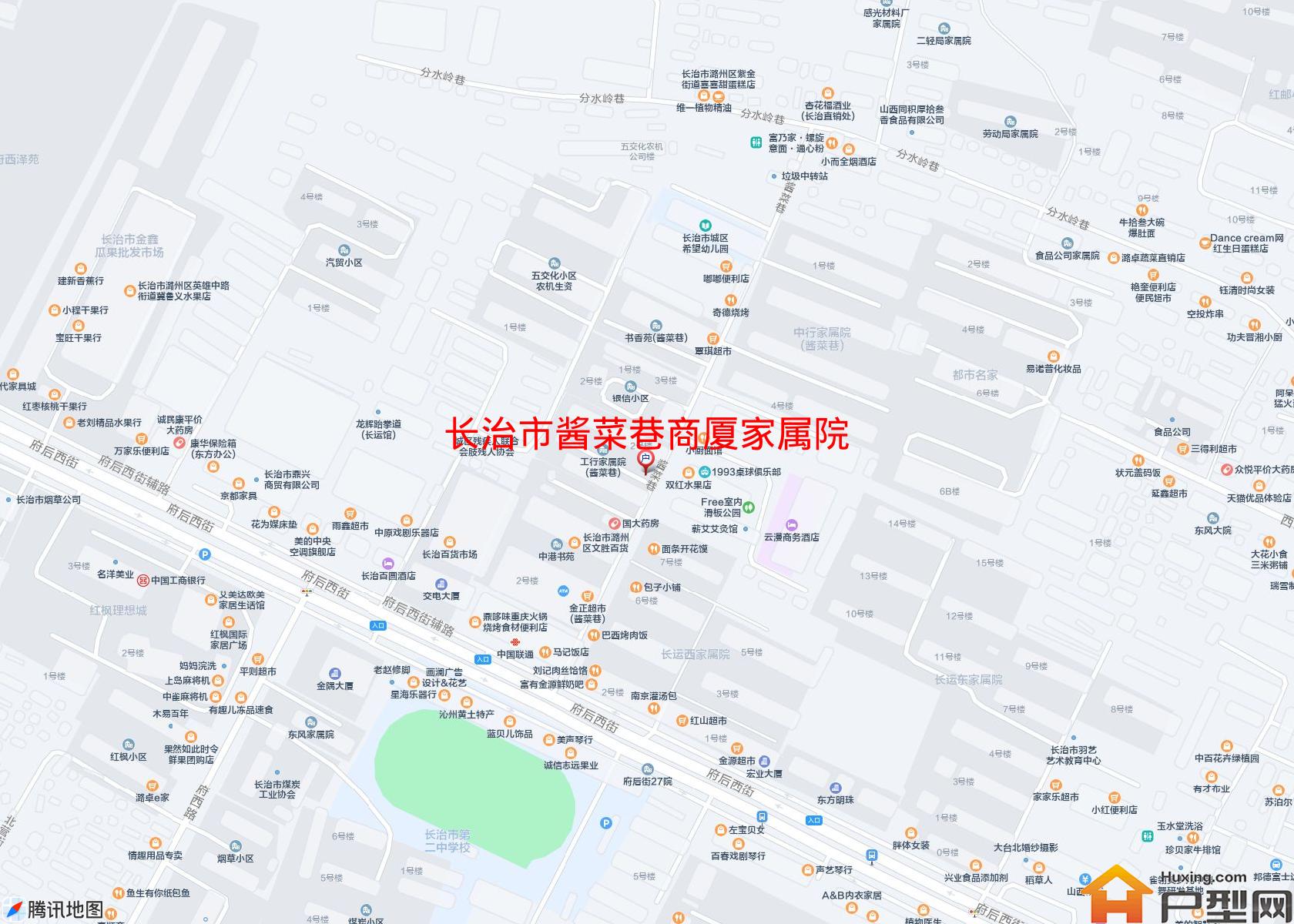 酱菜巷商厦家属院小区 - 户型网