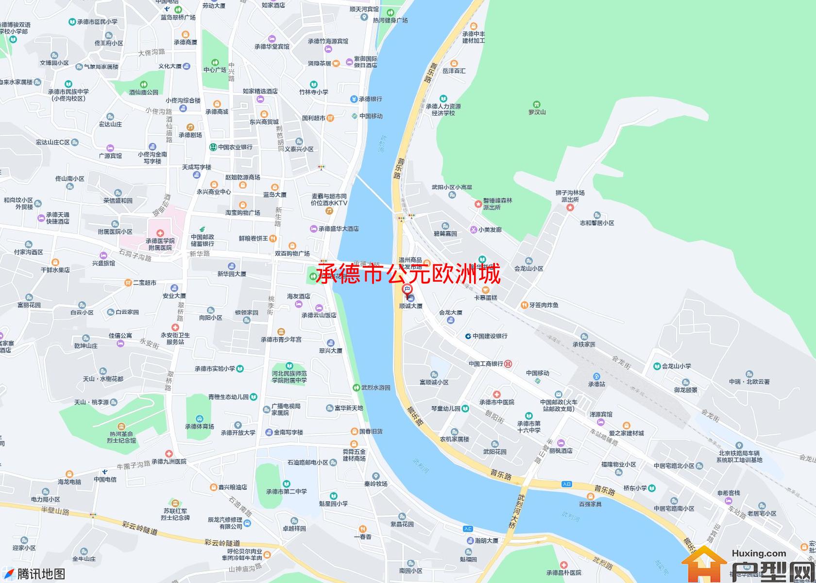 公元欧洲城小区 - 户型网