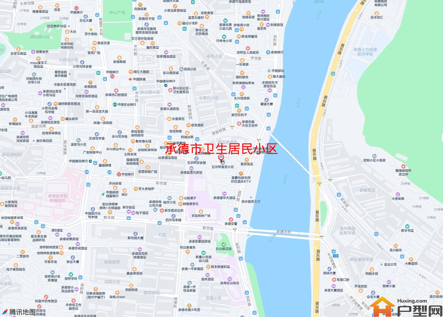 卫生居民小区小区 - 户型网