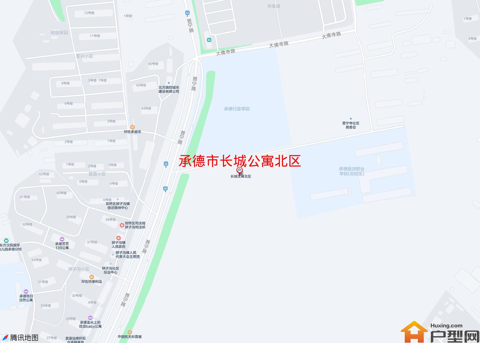 长城公寓北区小区 - 户型网