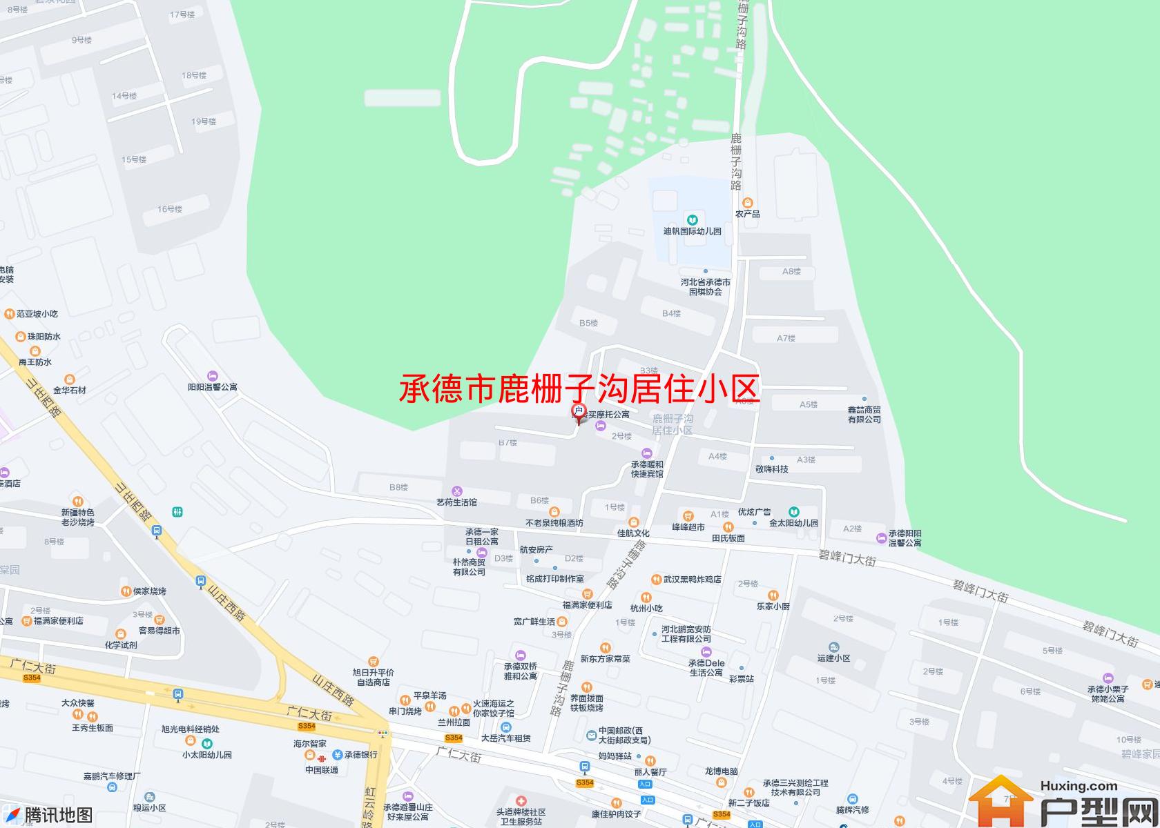 鹿栅子沟居住小区小区 - 户型网
