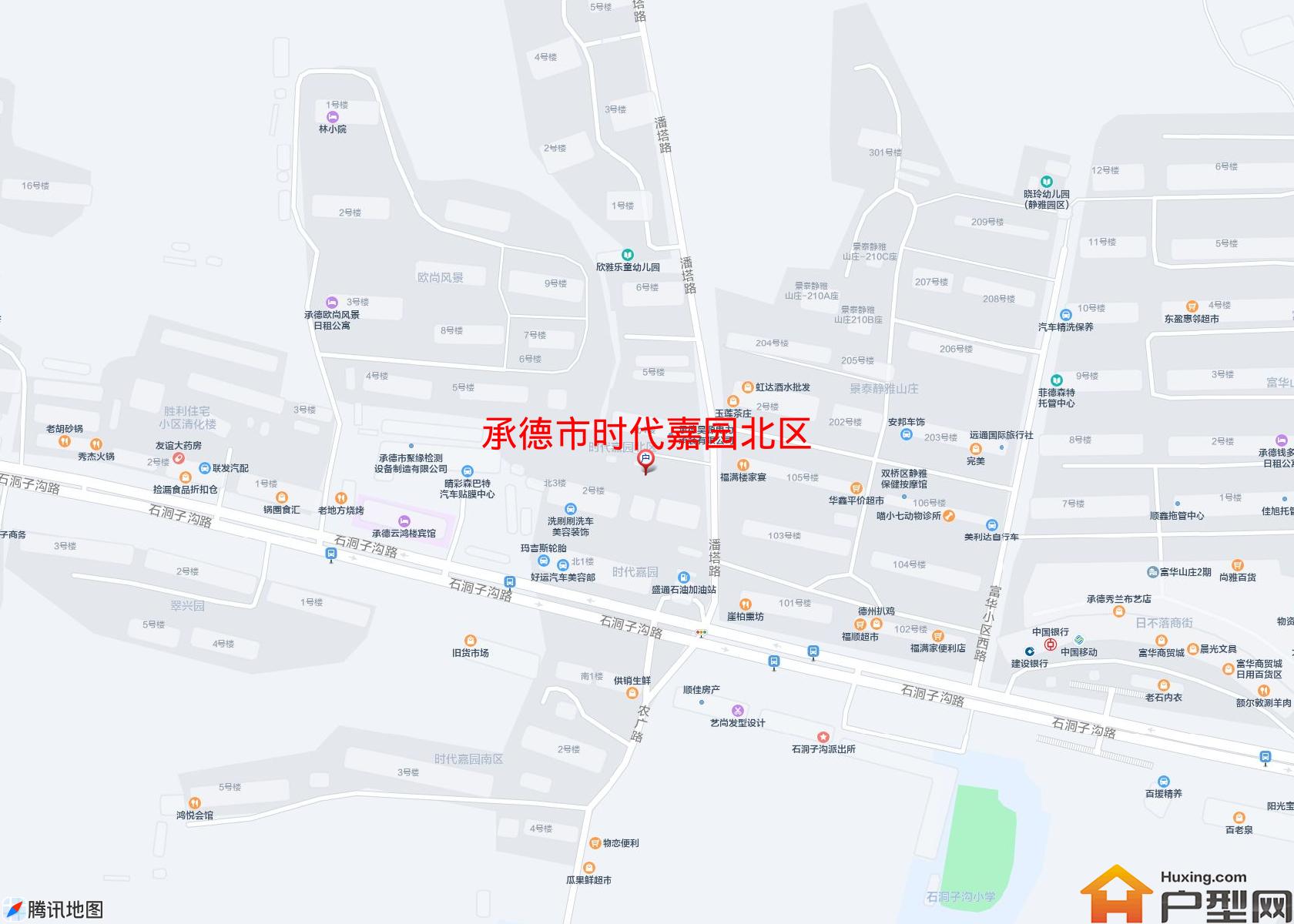 时代嘉园北区小区 - 户型网