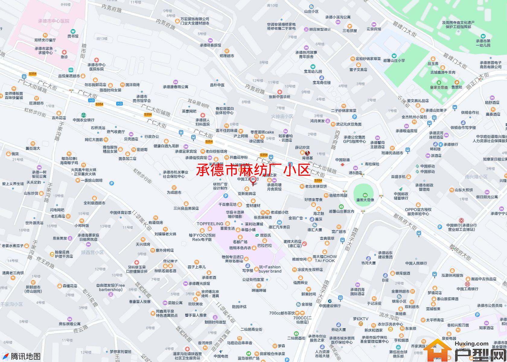 麻纺厂小区小区 - 户型网