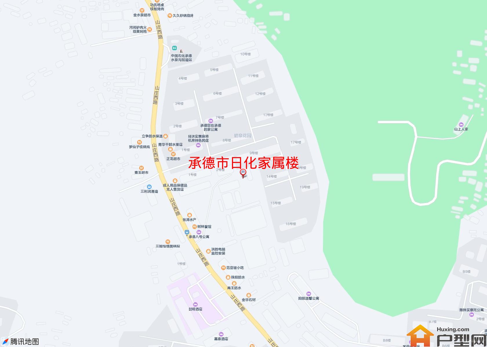 日化家属楼小区 - 户型网