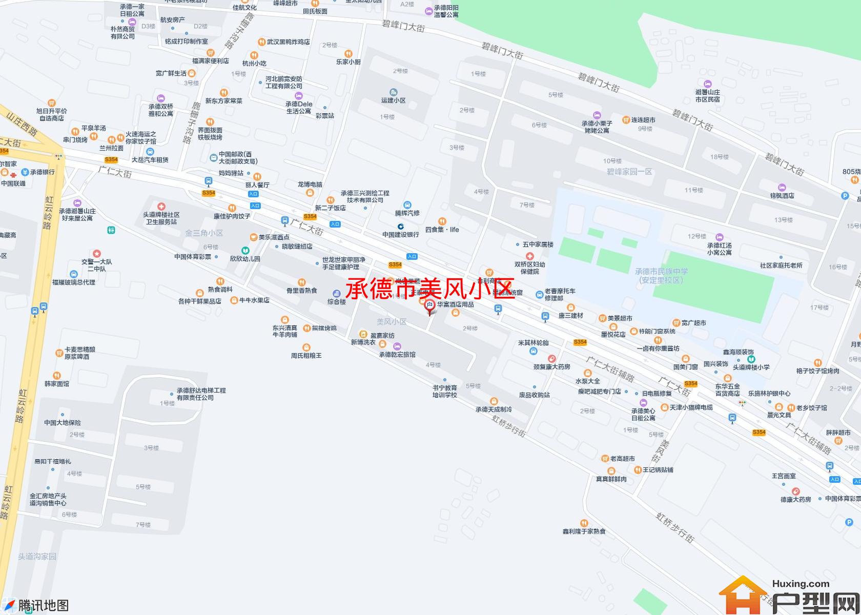 美风小区小区 - 户型网