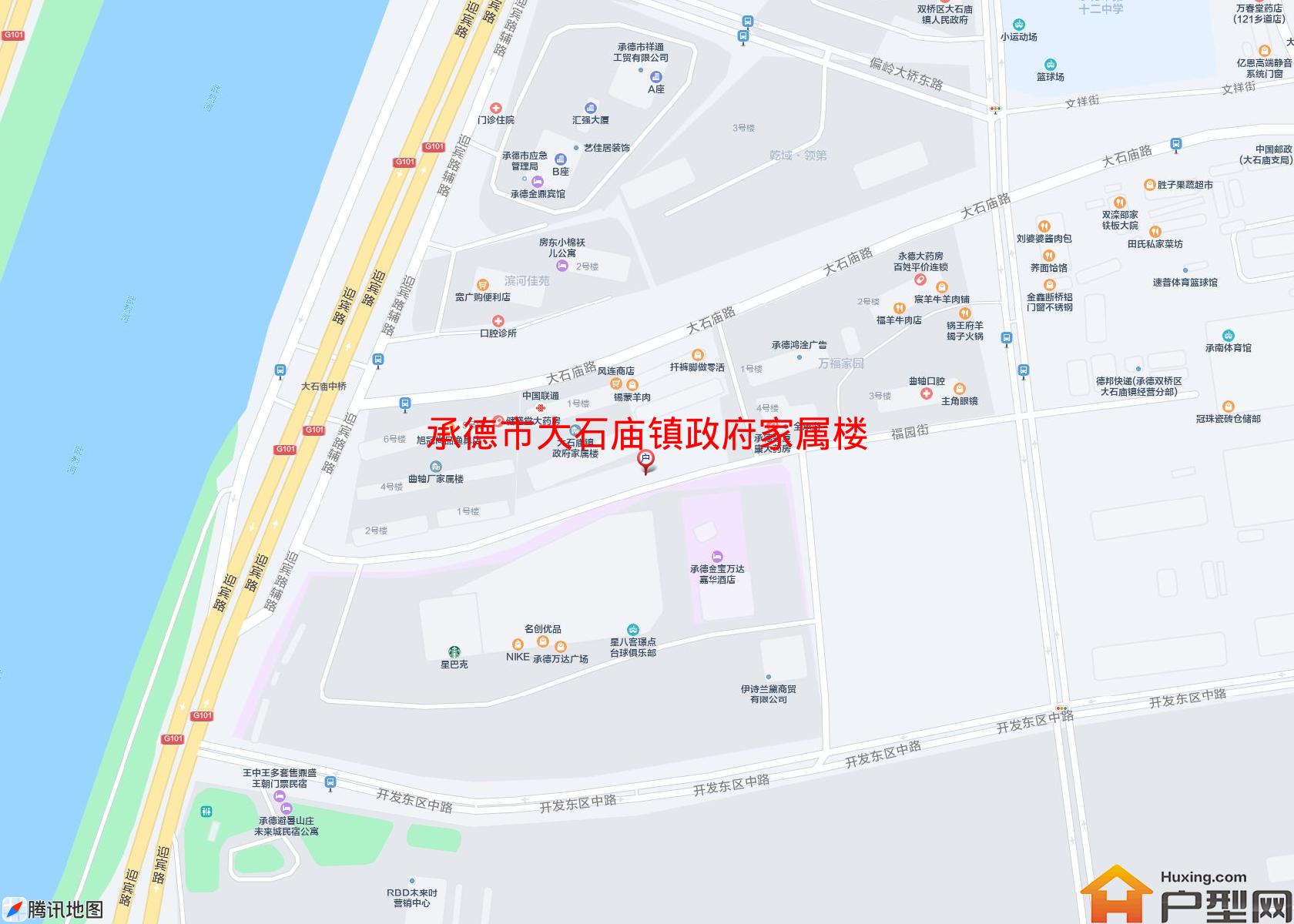 大石庙镇政府家属楼小区 - 户型网