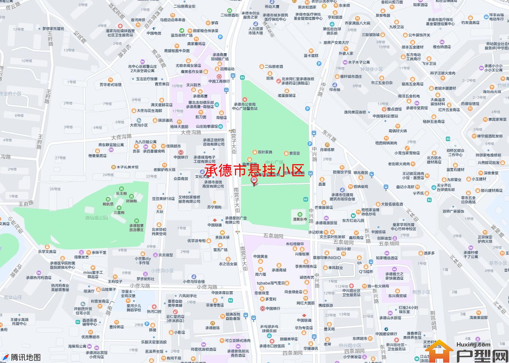 悬挂小区小区 - 户型网