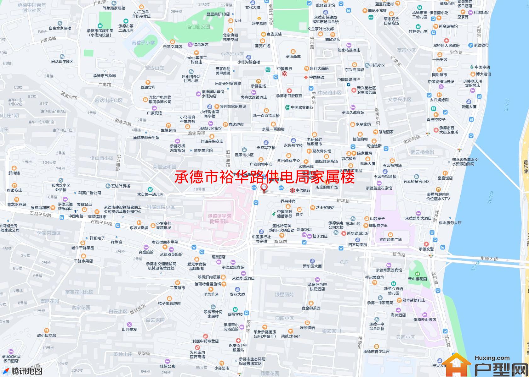 裕华路供电局家属楼小区 - 户型网