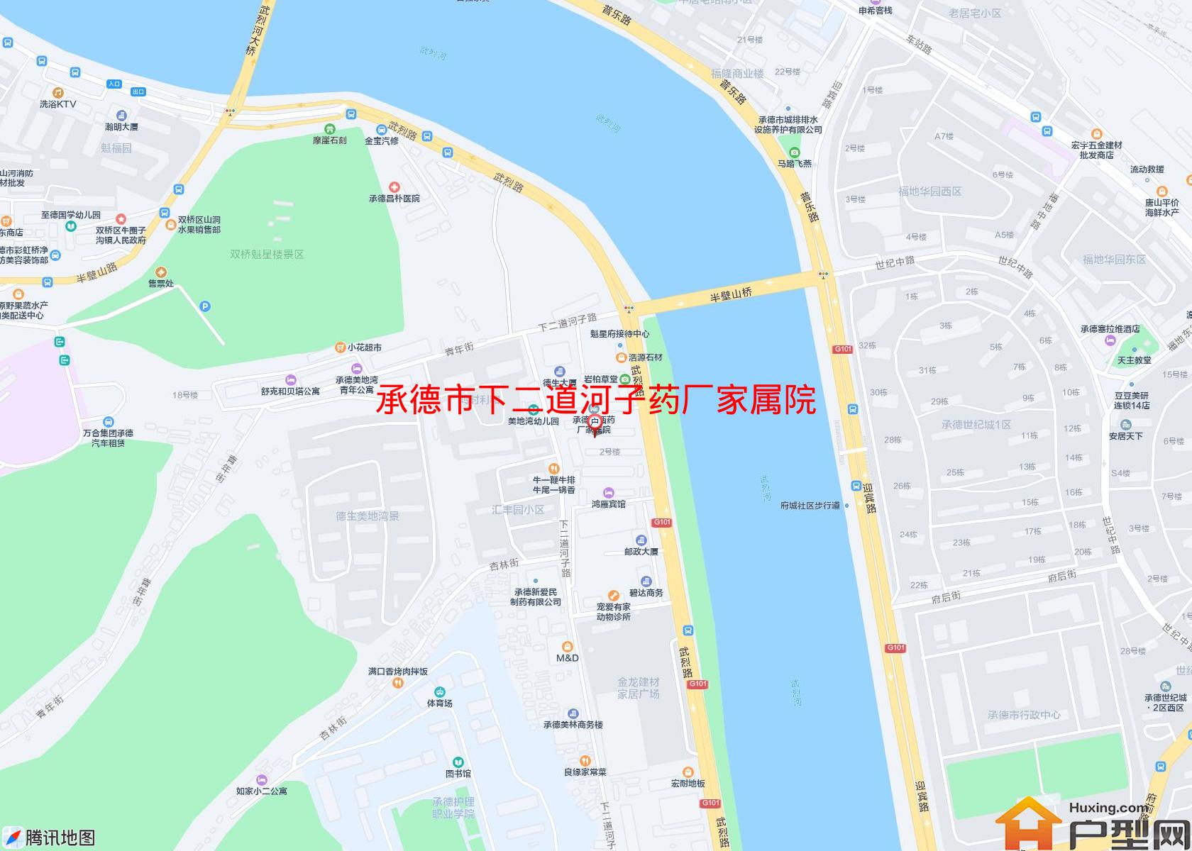 下二道河子药厂家属院小区 - 户型网