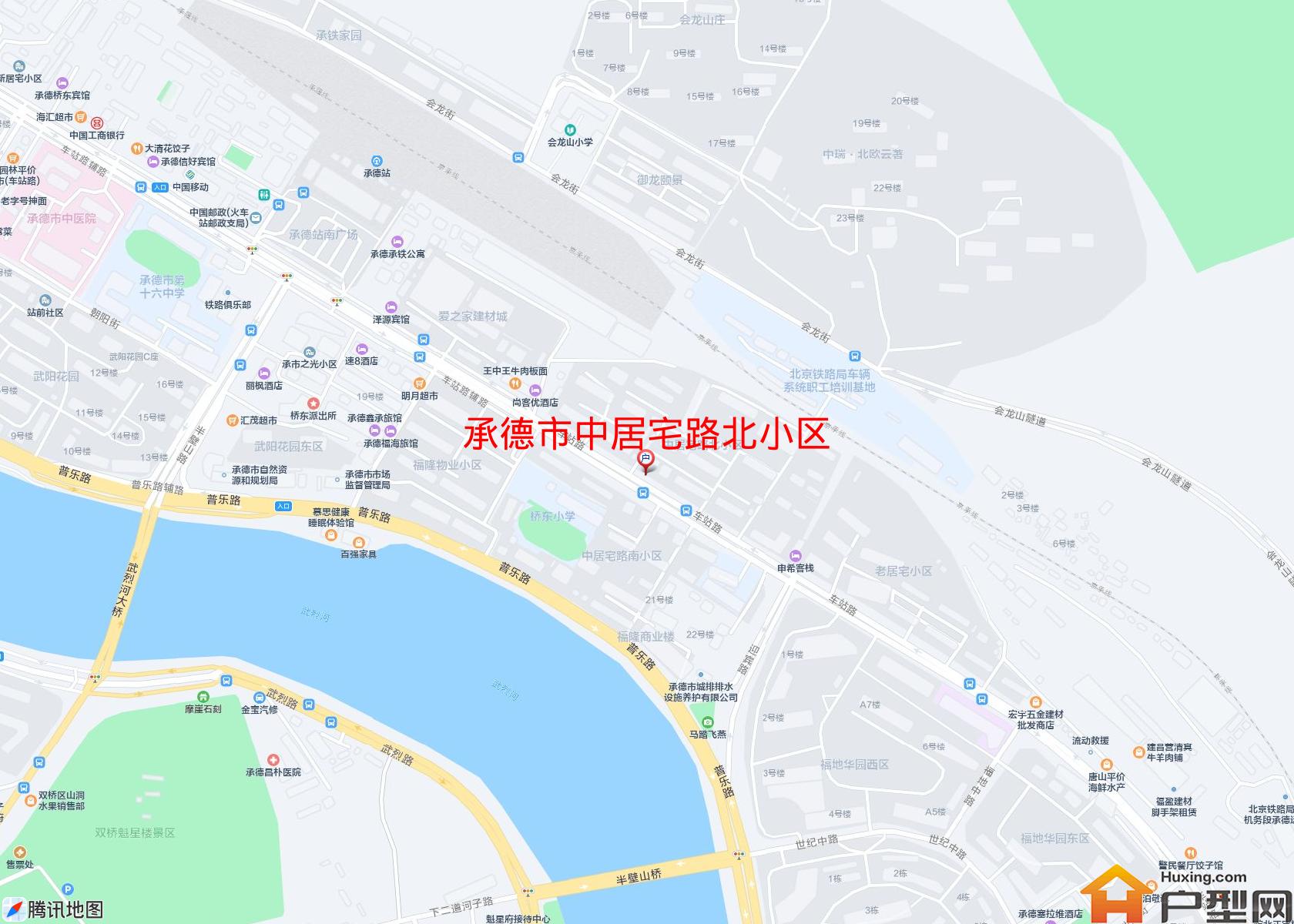 中居宅路北小区小区 - 户型网