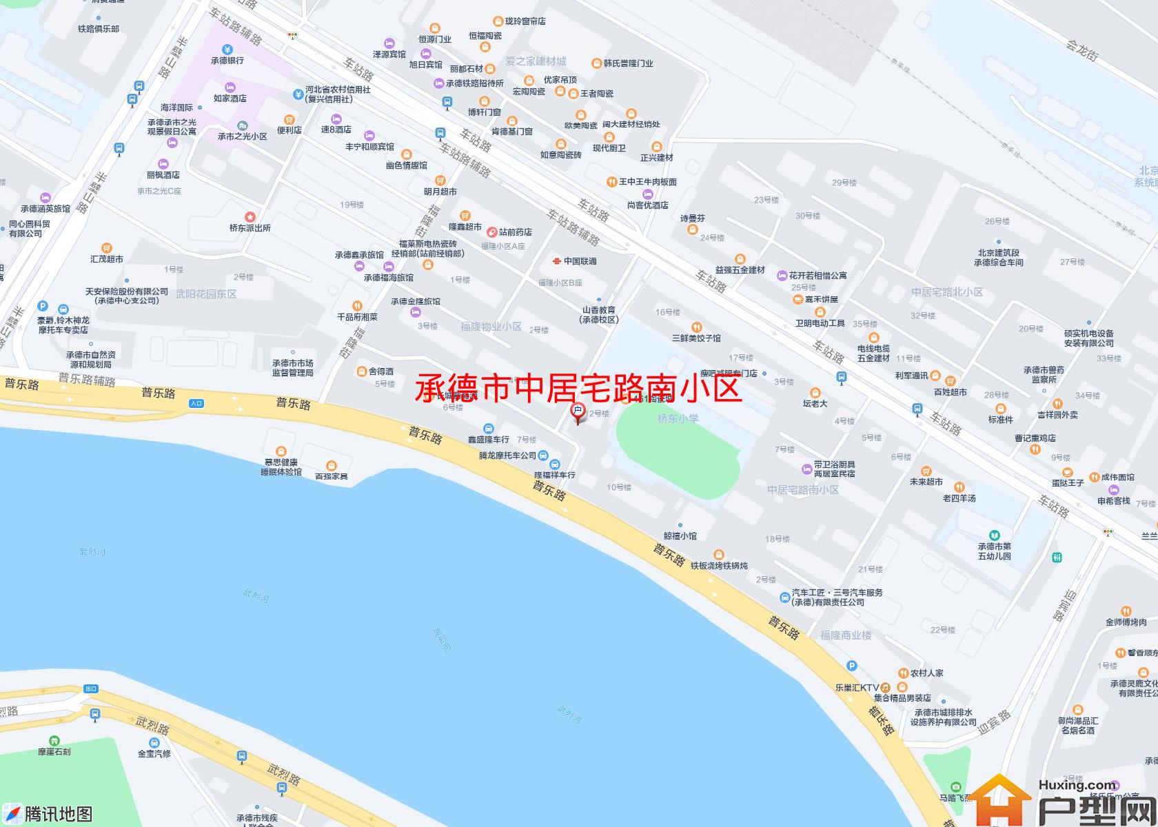 中居宅路南小区小区 - 户型网