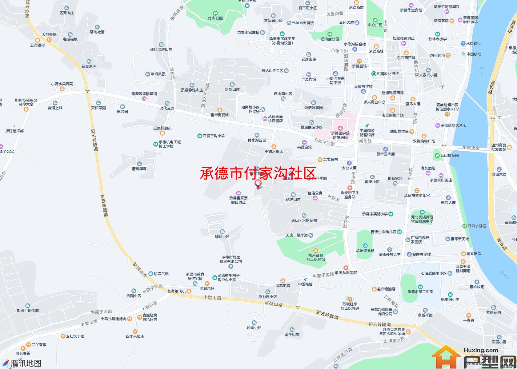 付家沟社区小区 - 户型网
