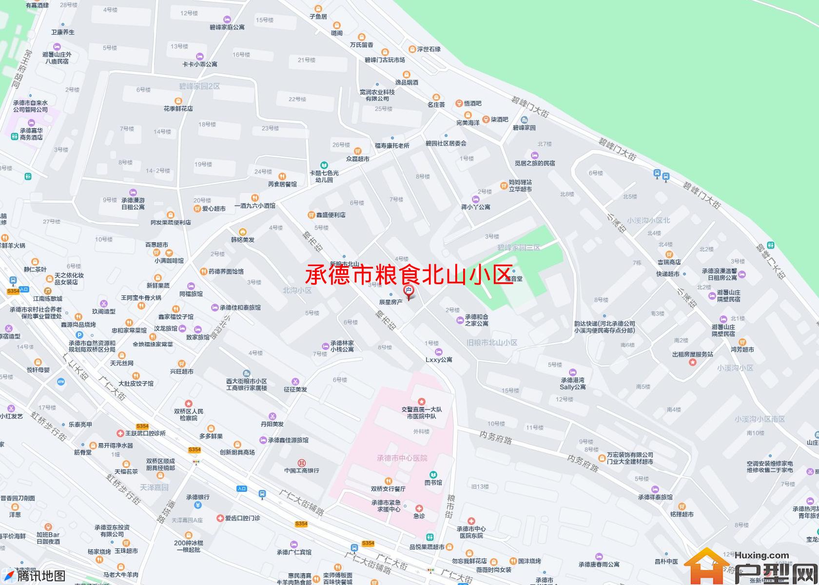 粮食北山小区小区 - 户型网