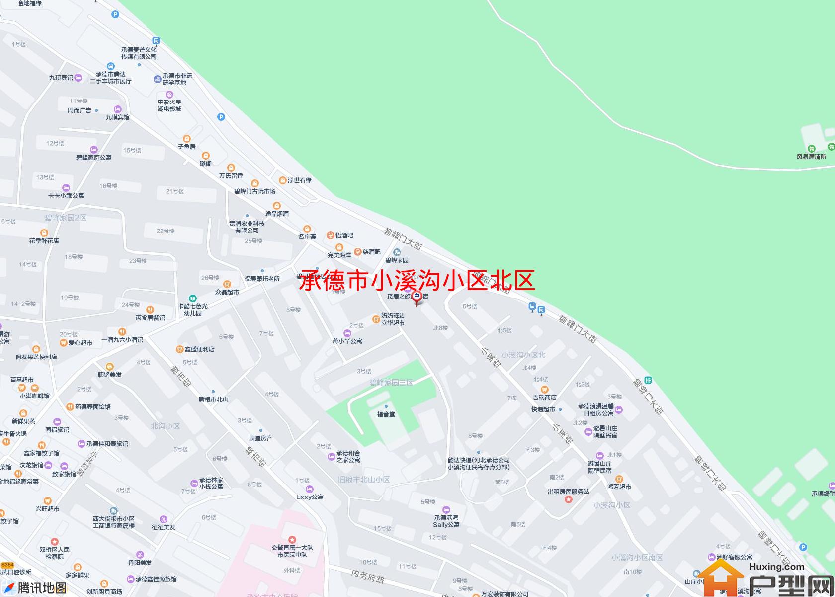 小溪沟小区北区小区 - 户型网