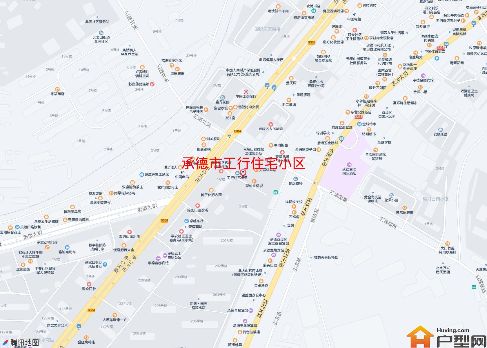 工行住宅小区小区 - 户型网