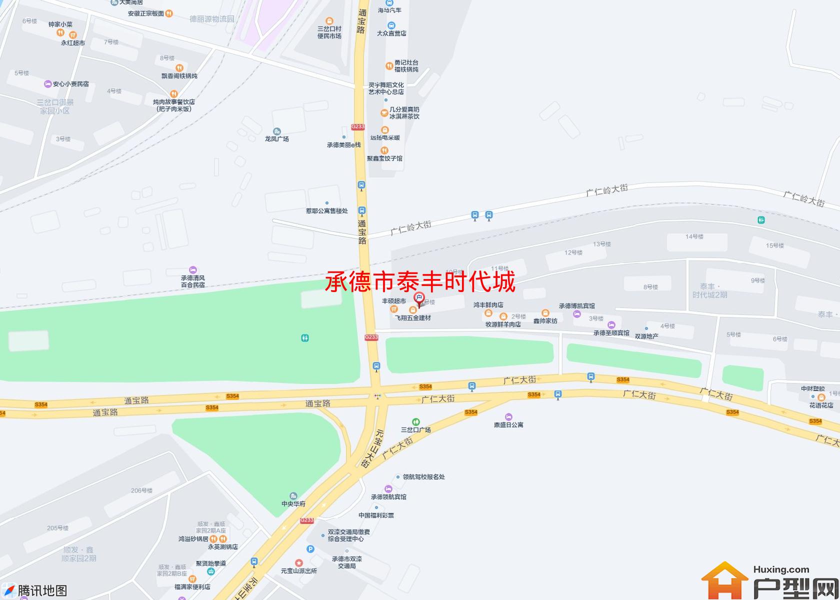 泰丰时代城小区 - 户型网