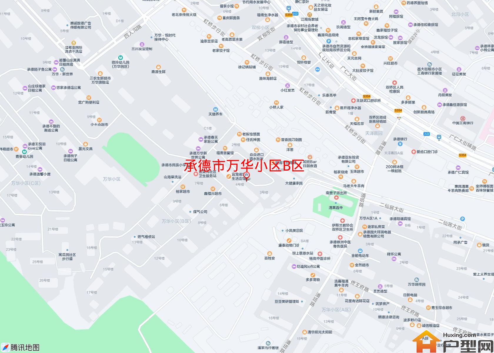 万华小区B区小区 - 户型网