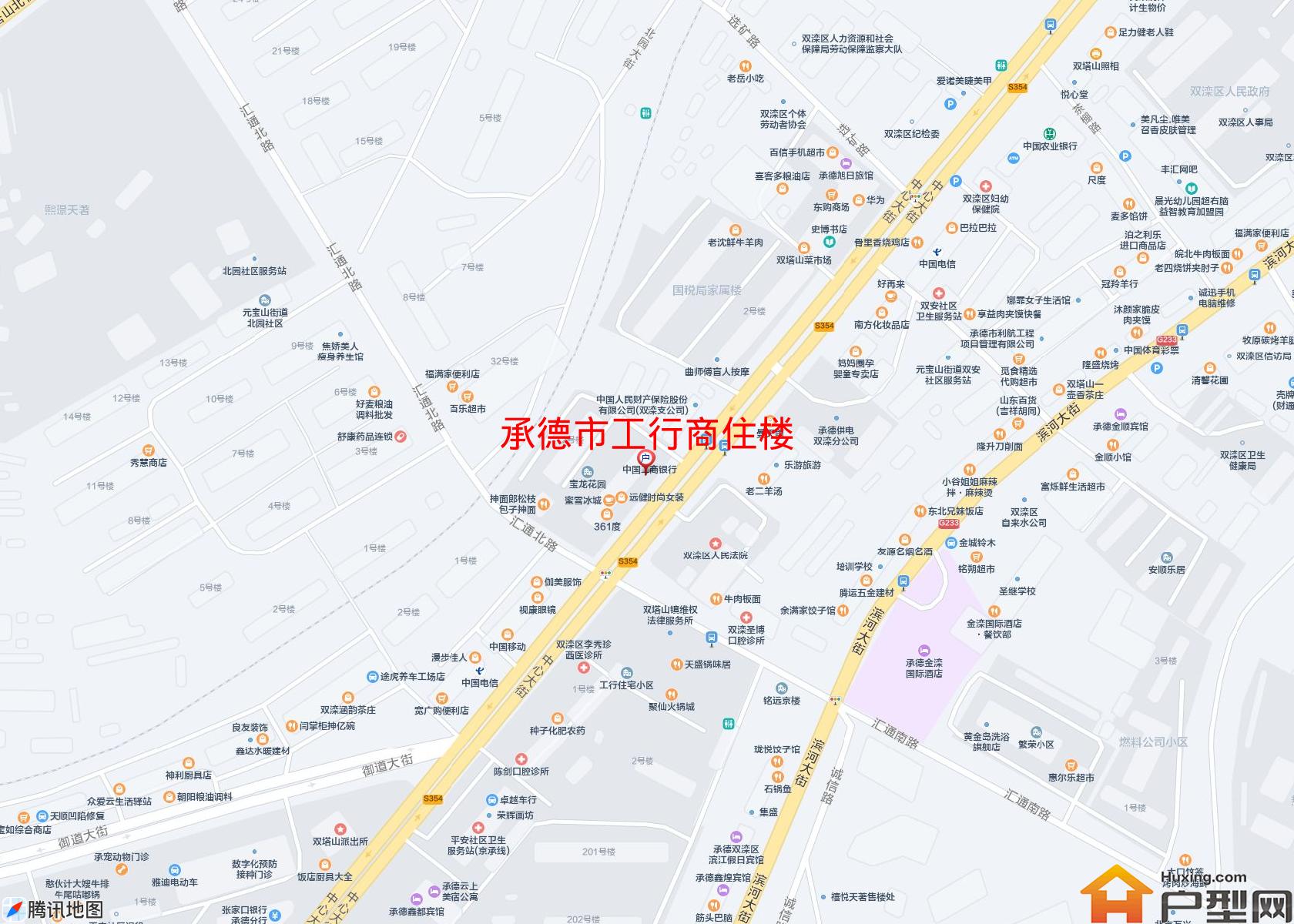 工行商住楼小区 - 户型网