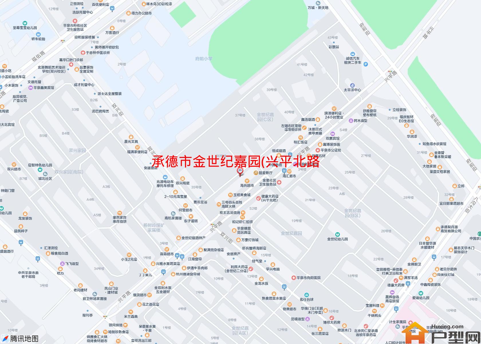 金世纪嘉园(兴平北路189号)小区 - 户型网