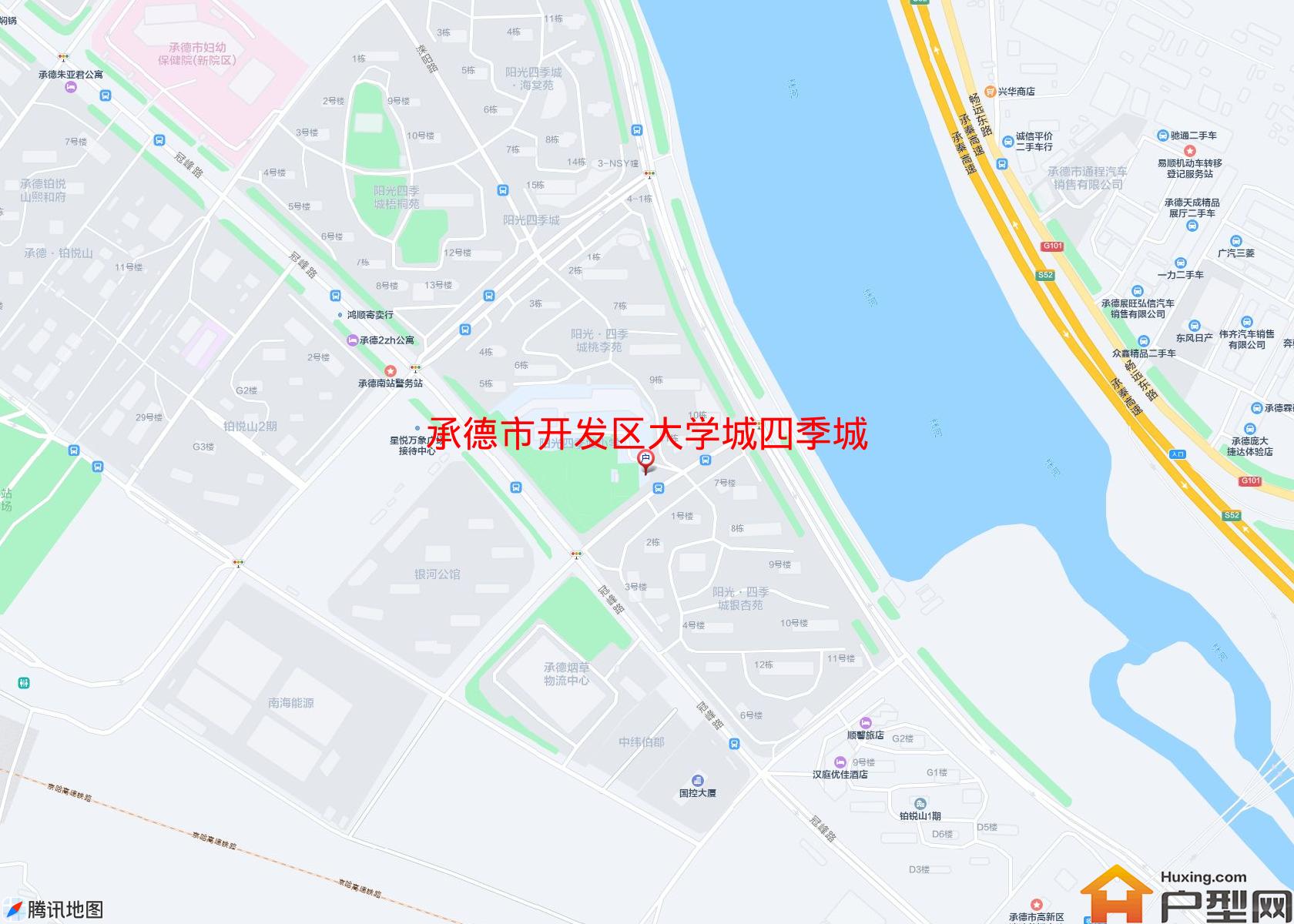 开发区大学城四季城小区 - 户型网