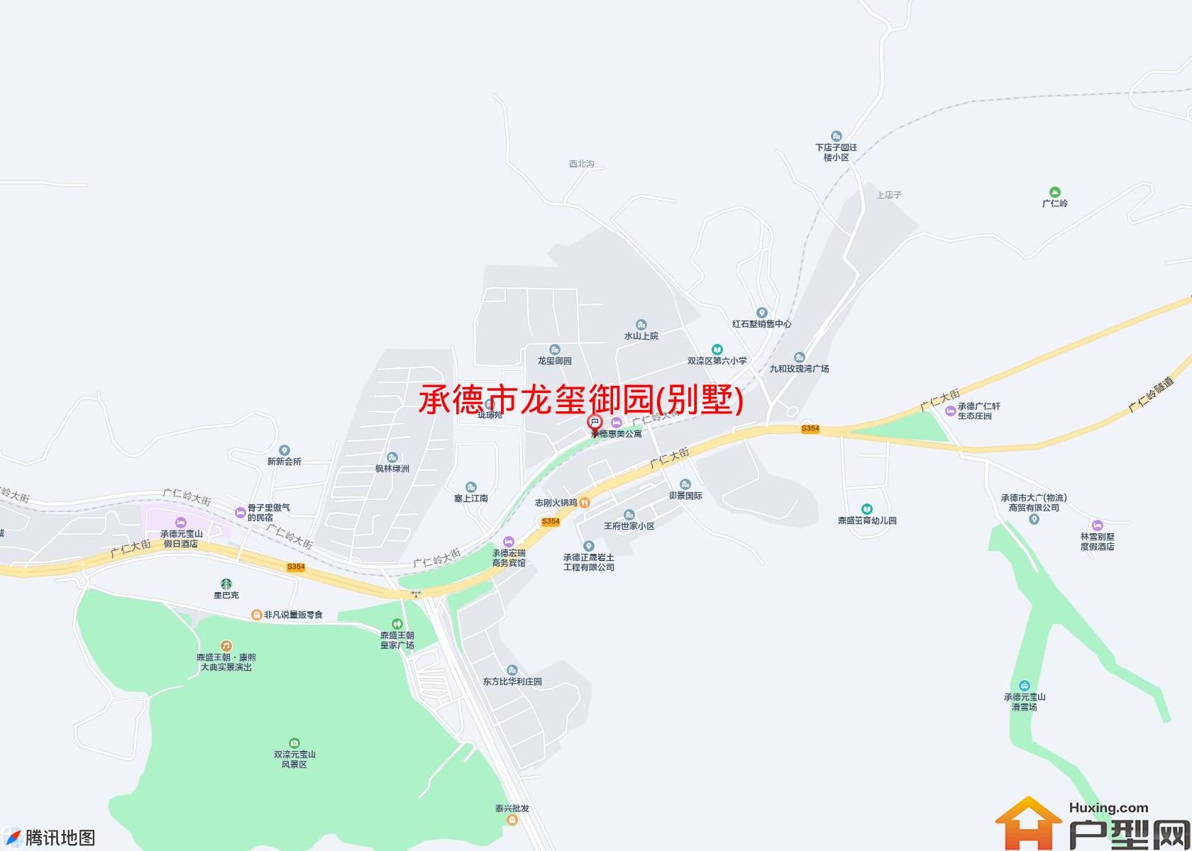 龙玺御园(别墅)小区 - 户型网