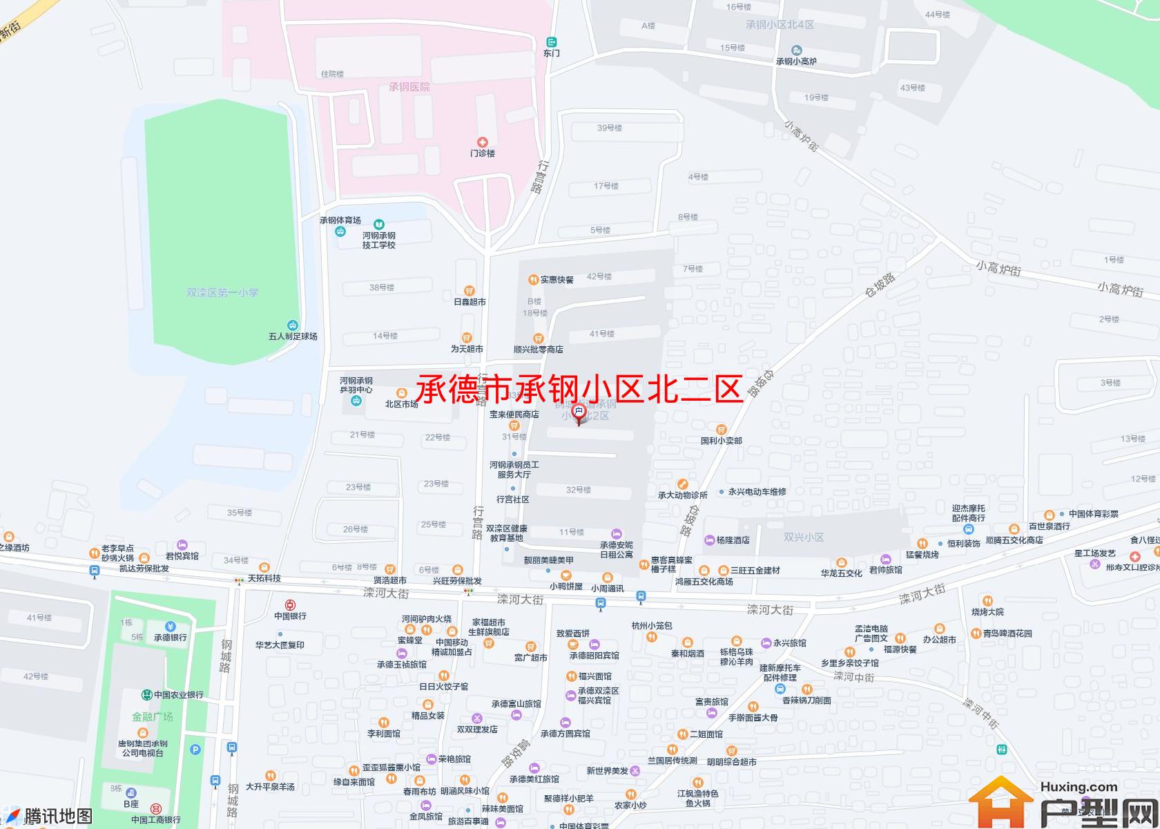 承钢小区北二区小区 - 户型网