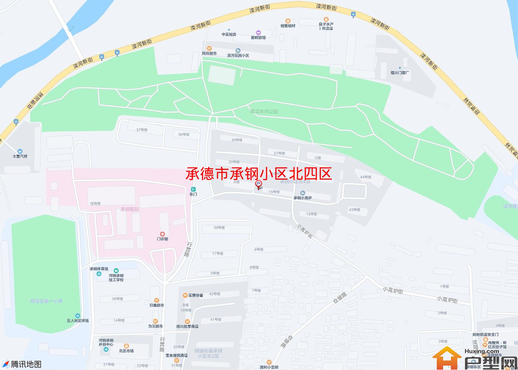 承钢小区北四区小区 - 户型网