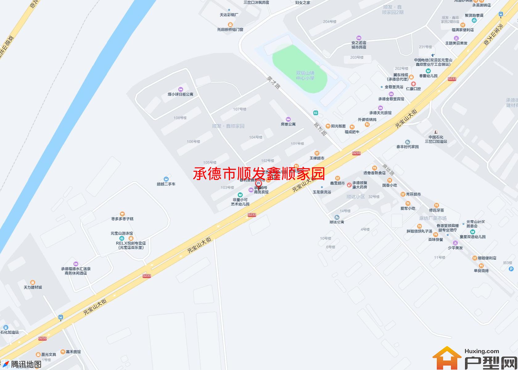 顺发鑫顺家园小区 - 户型网