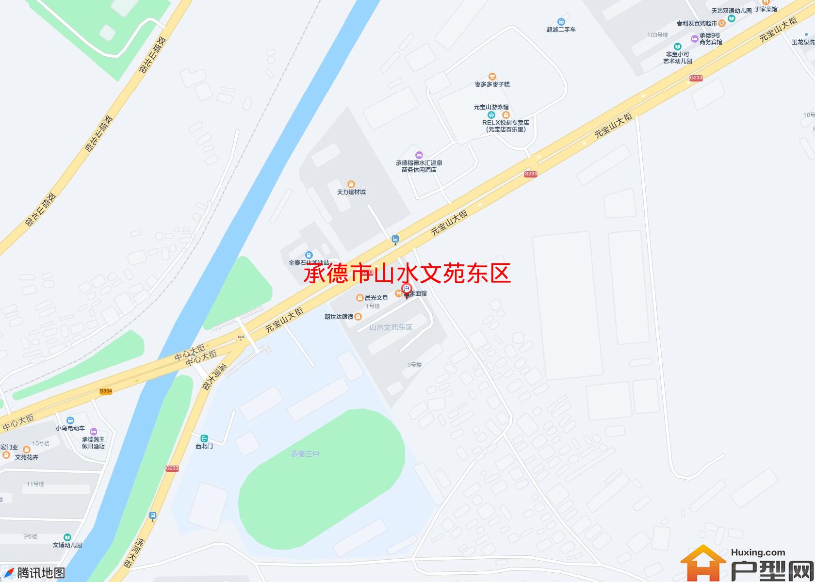 山水文苑东区小区 - 户型网