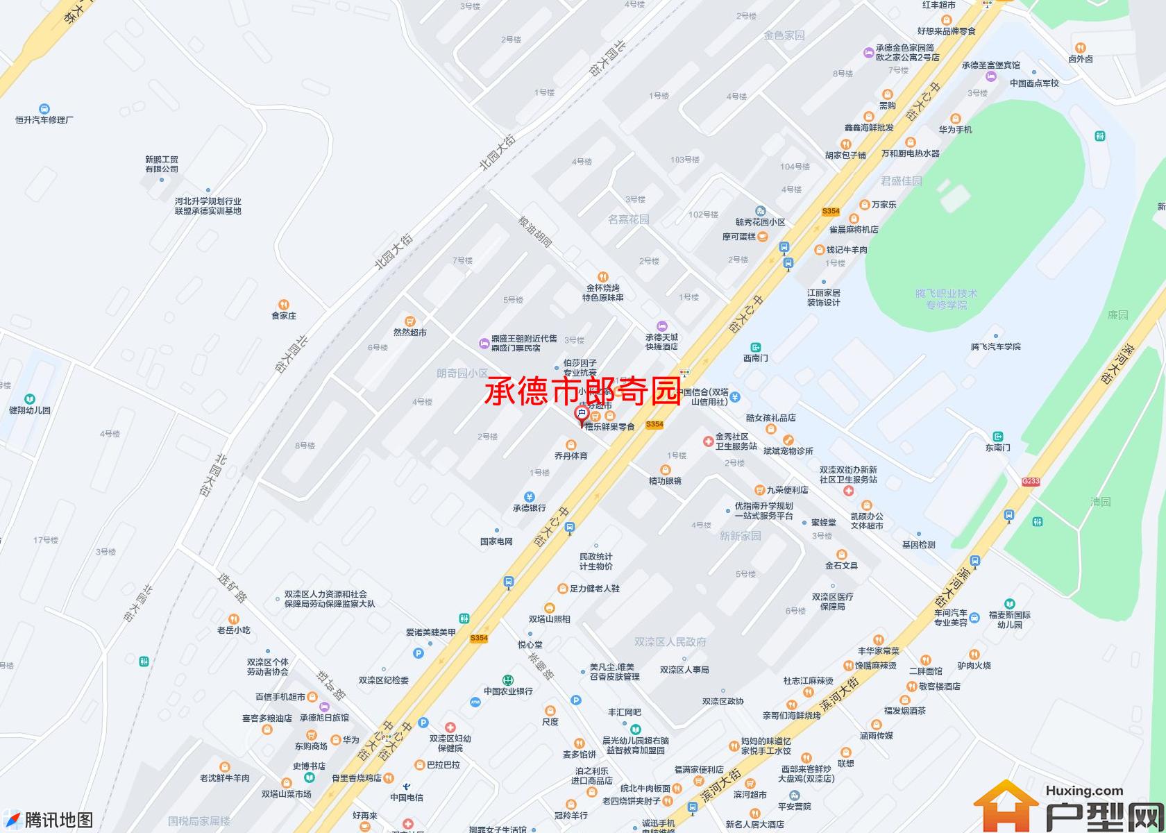 郎奇园小区 - 户型网