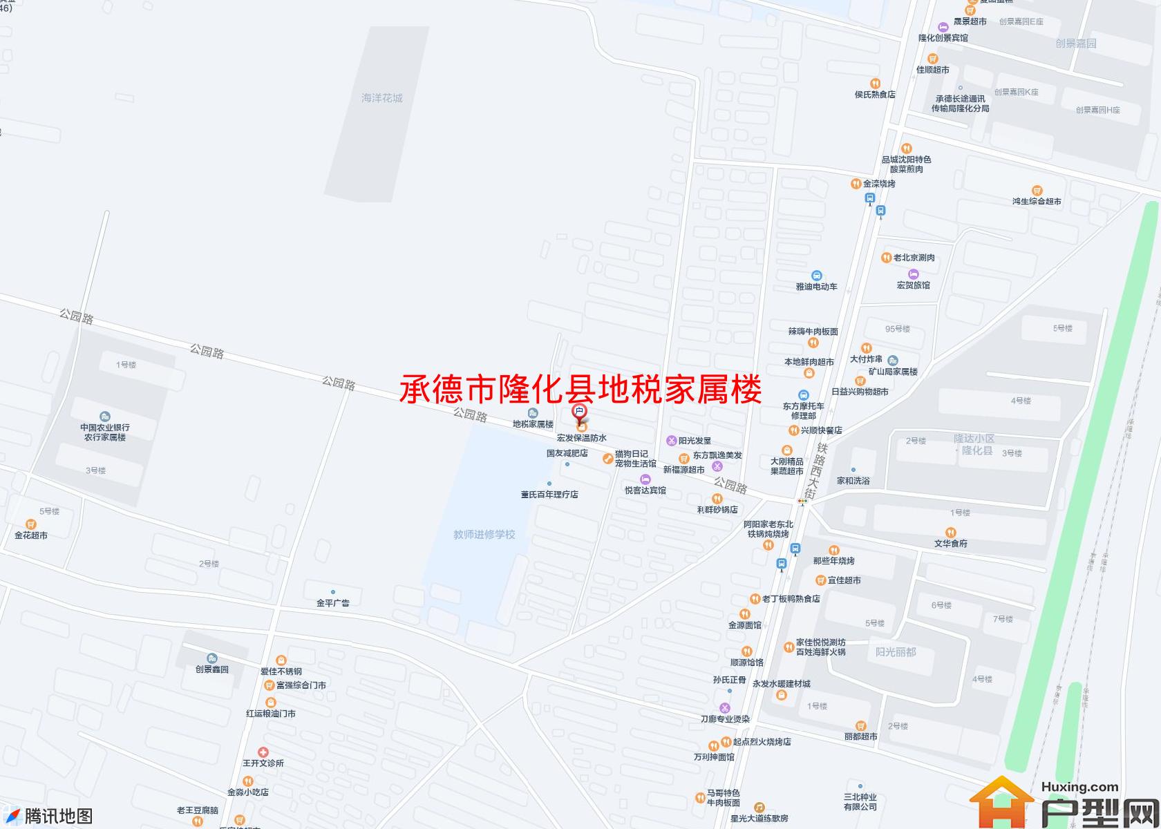 隆化县地税家属楼小区 - 户型网