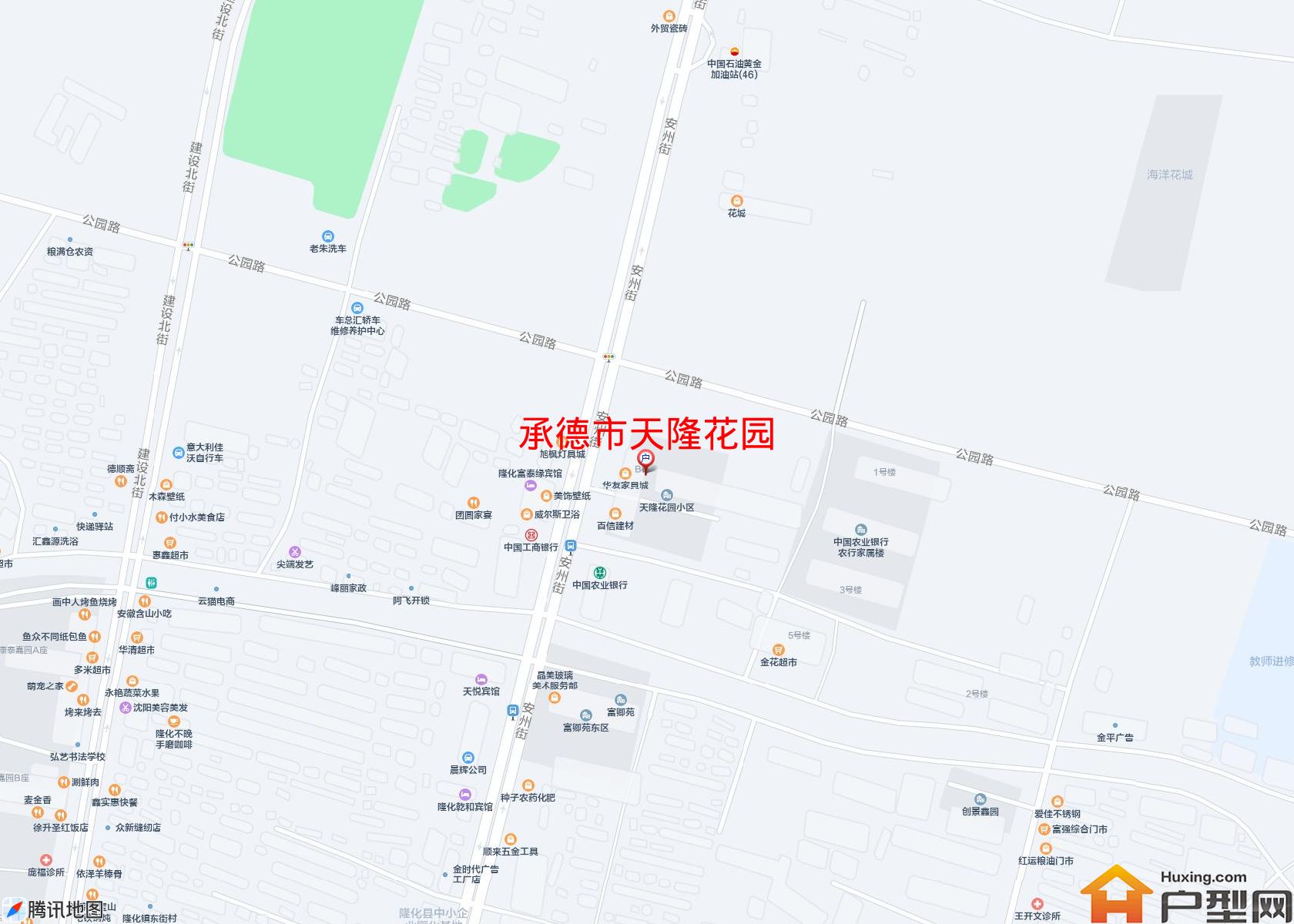 天隆花园小区 - 户型网