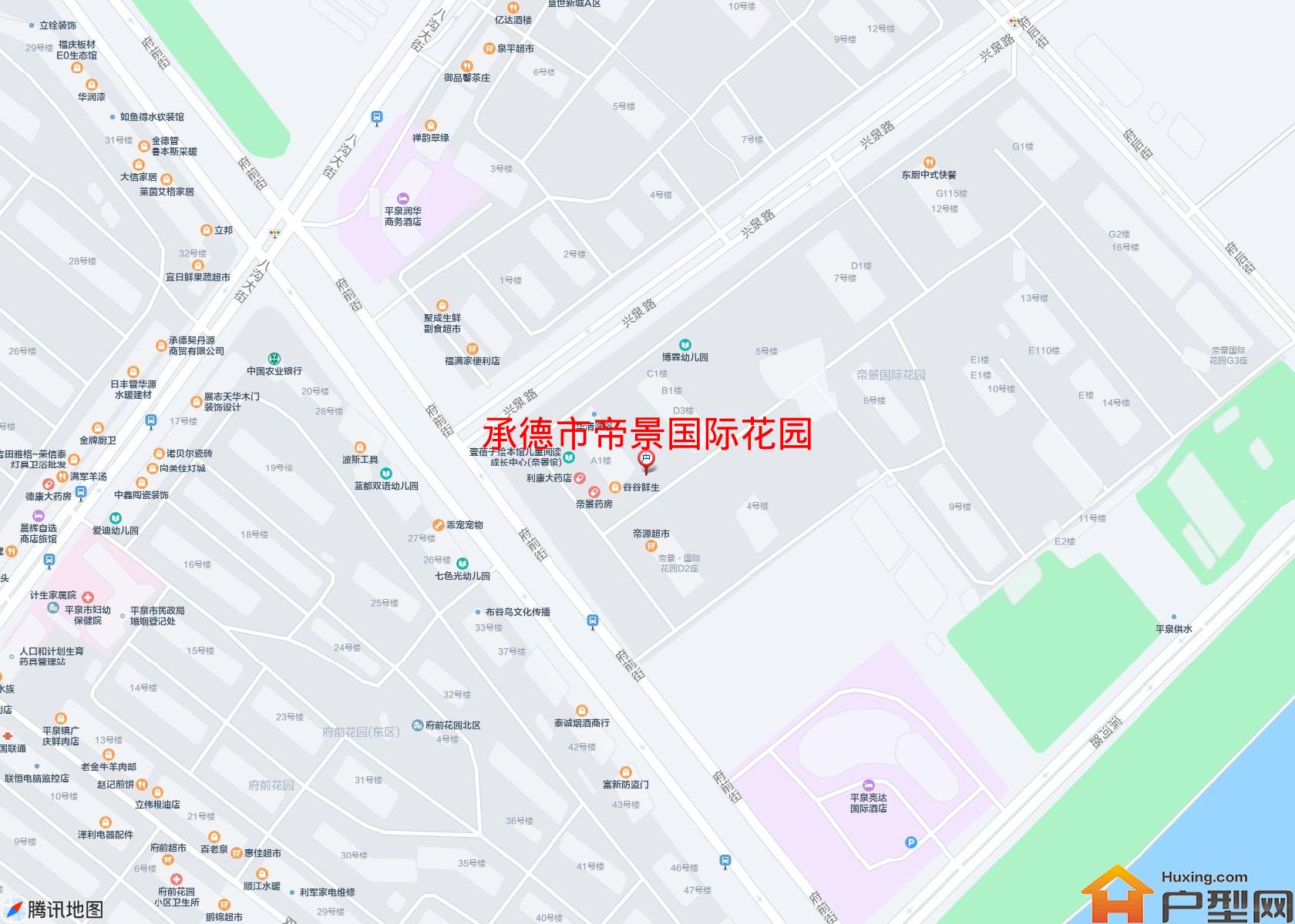 帝景国际花园小区 - 户型网