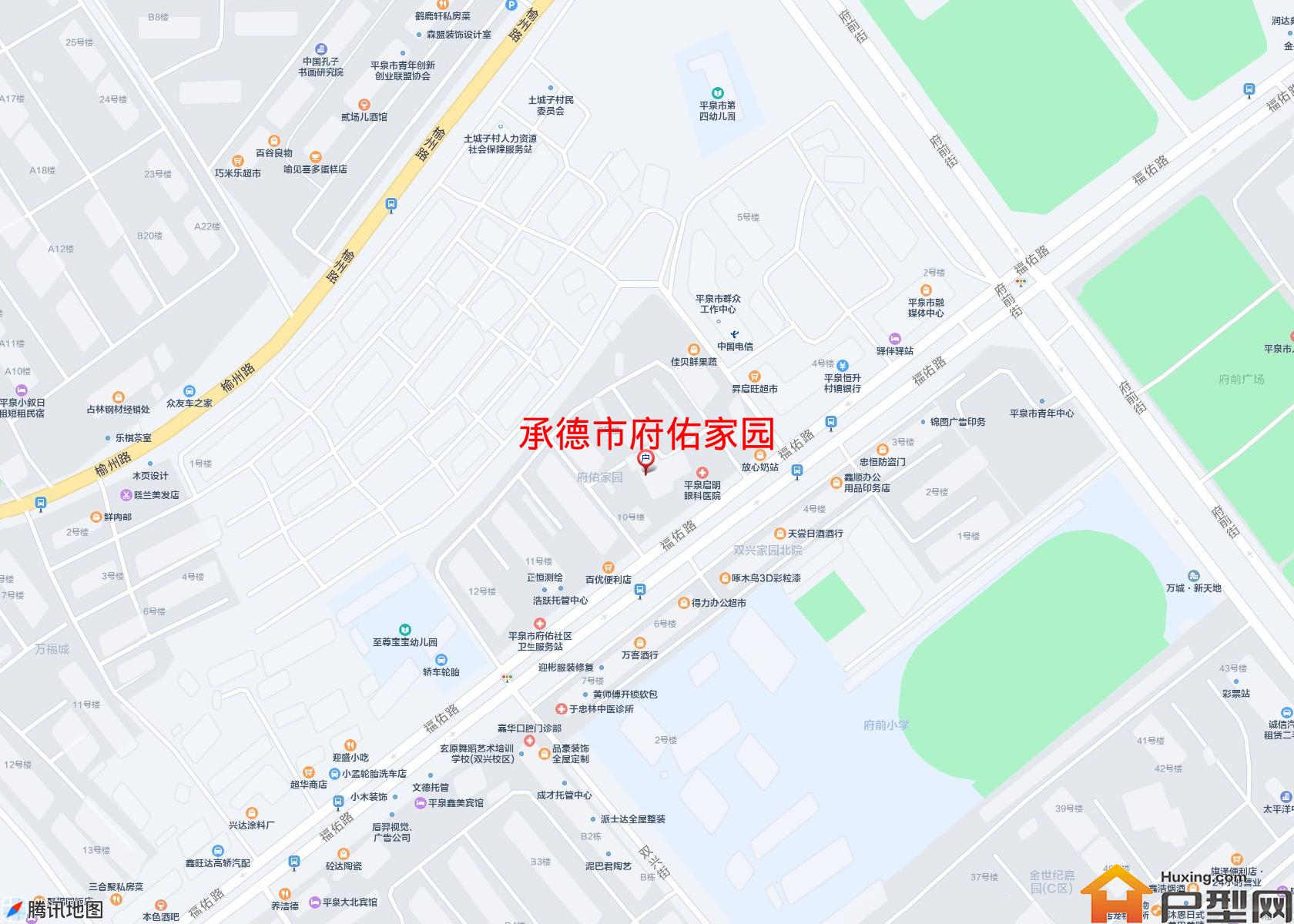 府佑家园小区 - 户型网